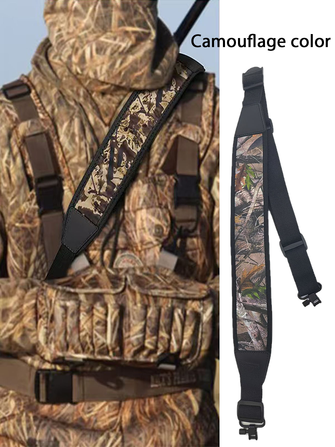 Hunting & Outdoor As - Многофункциональный тактический плечевой ремень для охоты,