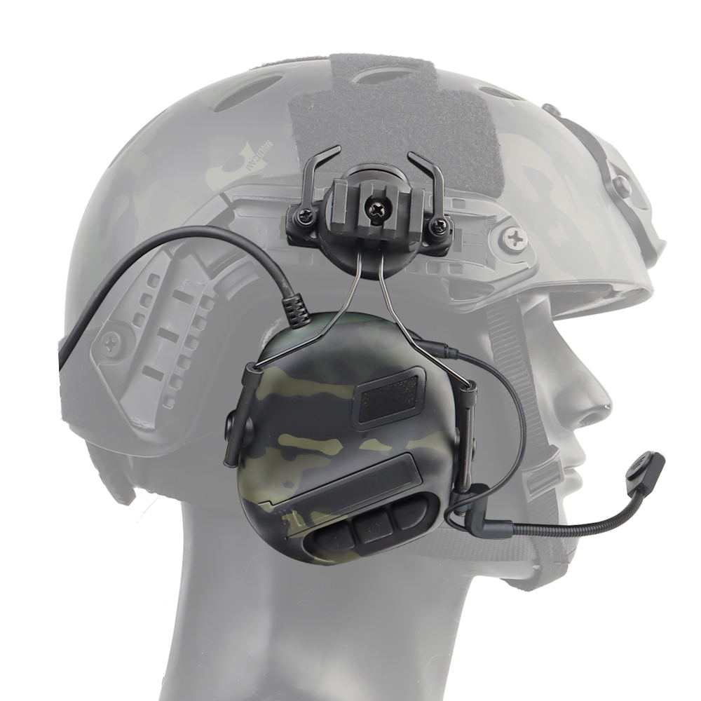Shooting Ear Muff - Тактическая гарнитура для шлема LPRED, шумоподавление,