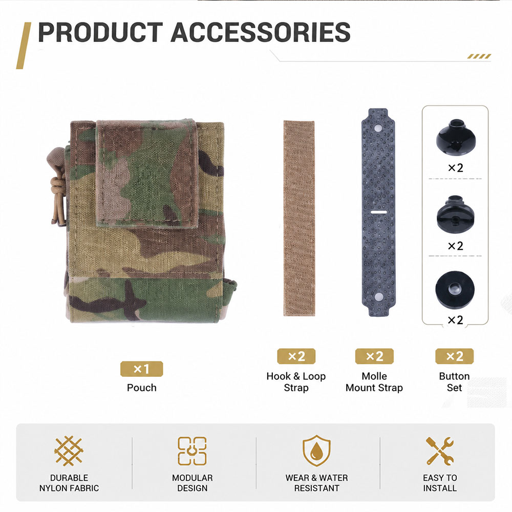Тактический складной подсумок  – обзор и цена Outdoor Hunting Gear Storage