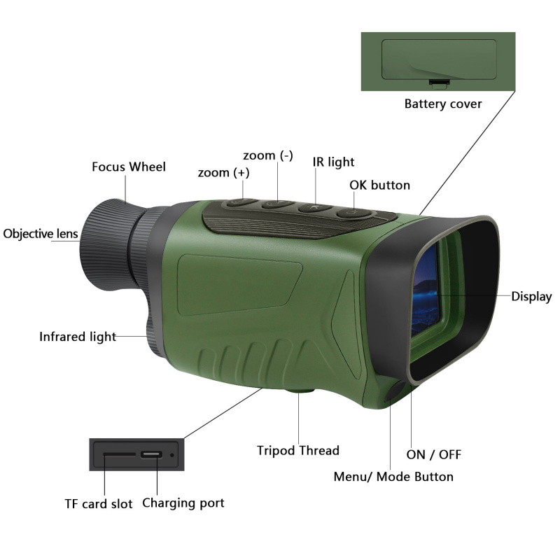 Устройство ночного видения для – обзор и цена Outdoor Hunting Digital Night Vision