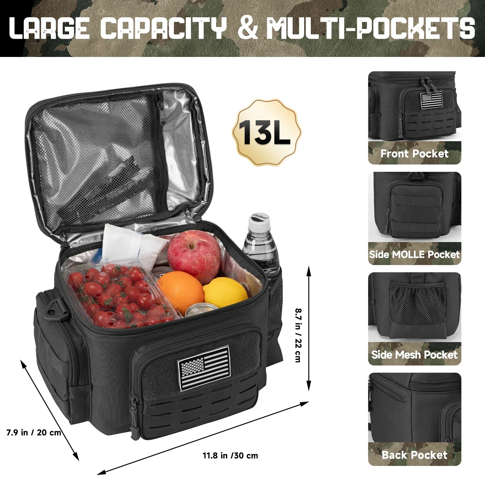 Тактическая термосумка-холодил – обзор и цена Outdoor Hunting Gear Storage
