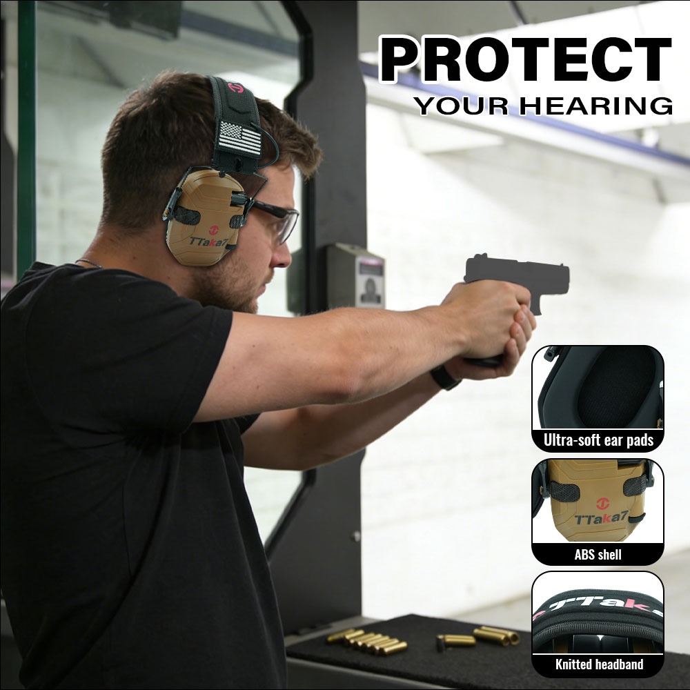 Новые складные электронные нау – обзор и цена Shooting Ear Muff