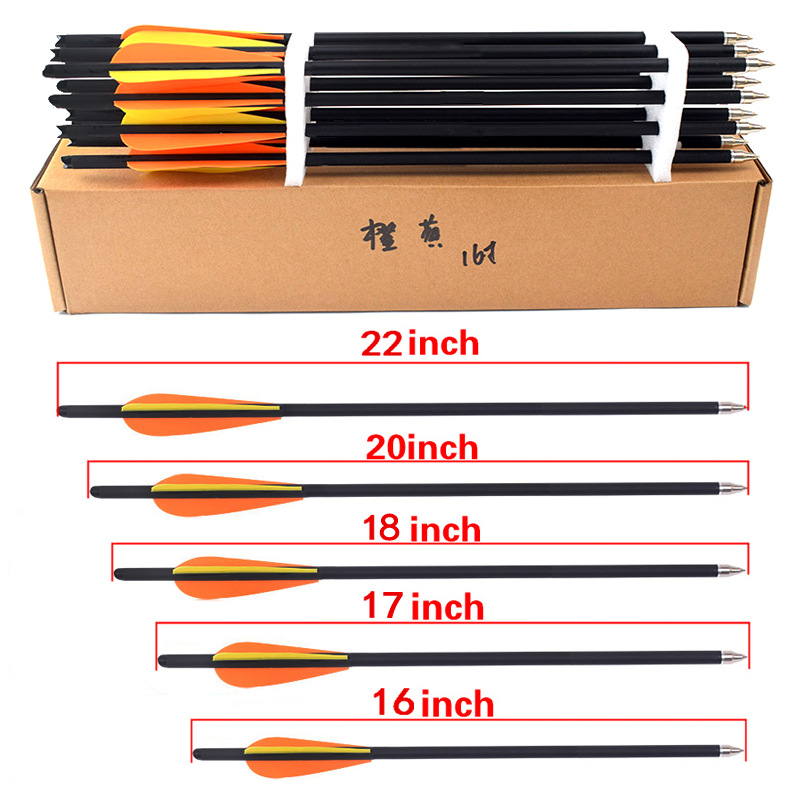 12 шт. 16/17/18/20/22 дюймов к – обзор и цена Arrow Carbon Shaft
