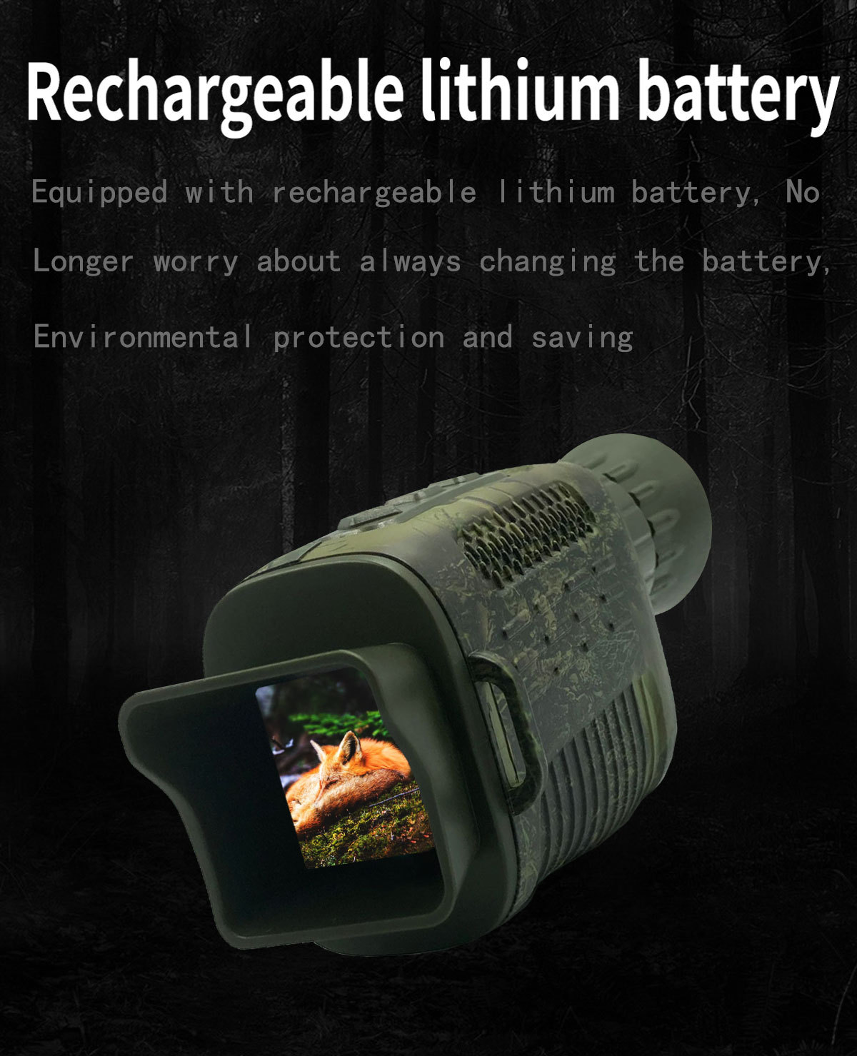 Нетепловой видеокамер для кемп – обзор и цена Outdoor Hunting Digital Night Vision