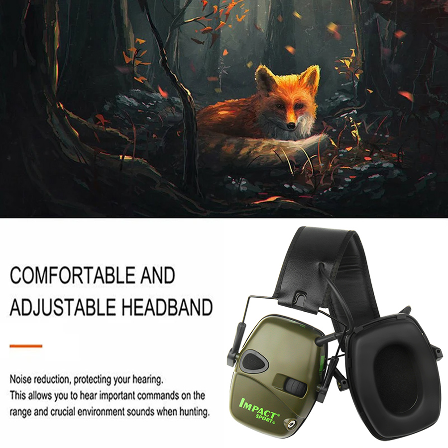 Тактическая электронная стрель – обзор и цена Shooting Ear Muff