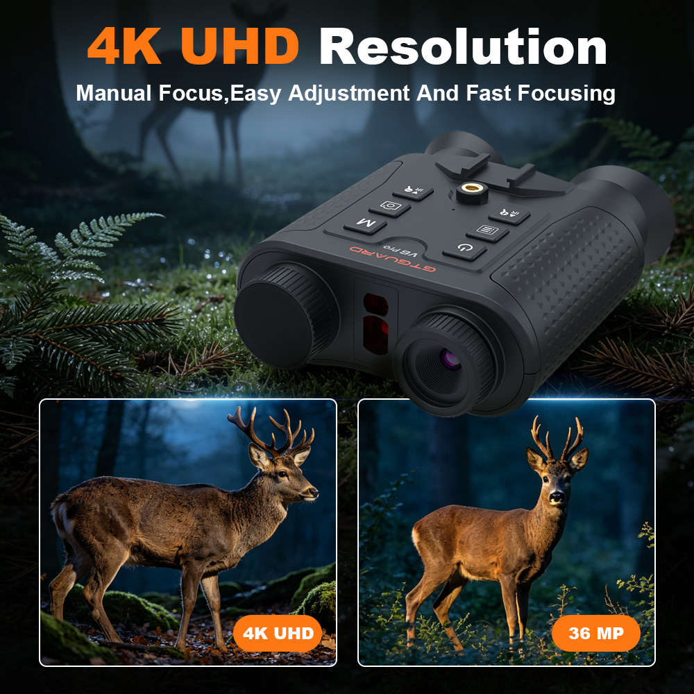 Бинокль ночного видения 4K с 8 – обзор и цена Outdoor Hunting Digital Night Vision